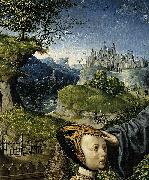 Oostsanen, Jacob Cornelisz van Christ Appearing to Mary Magdalen as a Gardener oil on canvas